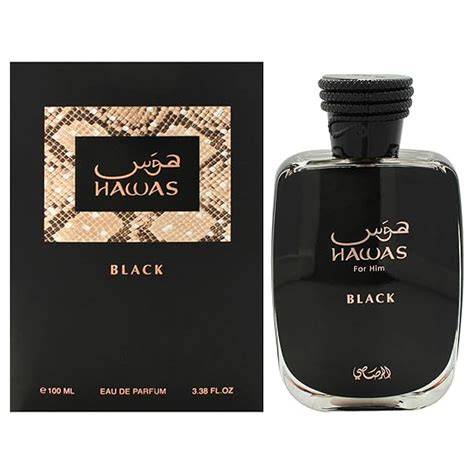 Hawas Black Perfume by Rasai